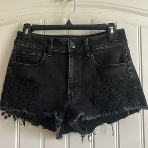 American eagle high rise shorts